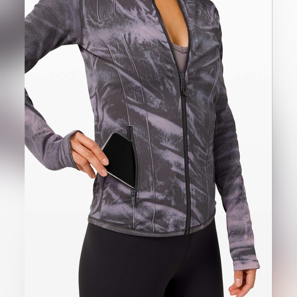 Lululemon Ebb to Street Define Jacket *Wash (Stone Wash Graphite Grey) - Picture 4 of 14